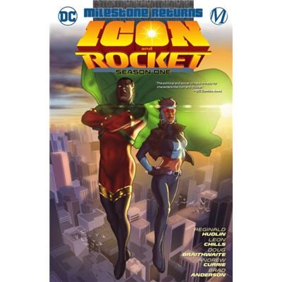 DC Comics Icon Rocket Season One by Reginald Hudlin - Publicité DC Comics Icon Rocket Season One by Reginald Hudlin - Publicité