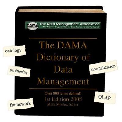 Technics Pubns Llc DAMA Dictionary of Data Management CDROM - Publicité Technics Pubns Llc DAMA Dictionary of Data Management CDROM - Publicité