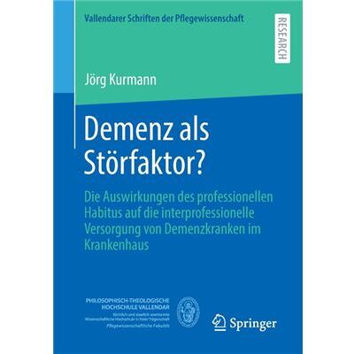 Demenz als Storfaktor - Jorg Kurmann - Springer - Livre en Allemand - Paperback - Publicité Demenz als Storfaktor - Jorg Kurmann - Springer - Livre en Allemand - Paperback - Publicité