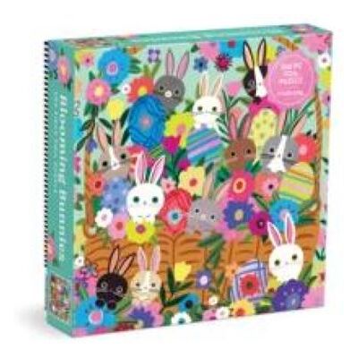 Blooming Bunnies 500 Piece Foil Family Puzzle - Mudpuppy - Galison - Livre en Anglais - Jigsaw - Publicité Blooming Bunnies 500 Piece Foil Family Puzzle - Mudpuppy - Galison - Livre en Anglais - Jigsaw - Publicité