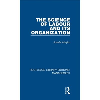 Inconnu The Science of Labour and its Organization by Josefa Ioteyko - Publicité Inconnu The Science of Labour and its Organization by Josefa Ioteyko - Publicité