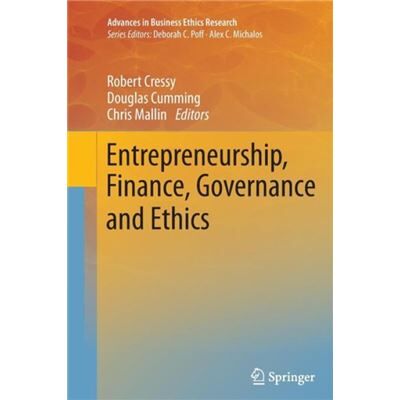 Entrepreneurship Finance Governance and Ethics - Springer - Springer - Livre en Anglais - Paperback - Publicité Entrepreneurship Finance Governance and Ethics - Springer - Springer - Livre en Anglais - Paperback - Publicité