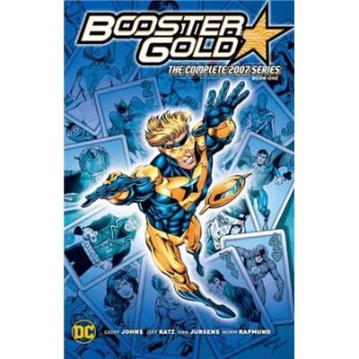 DC Comics Booster Gold The Complete 2007 Series Book One by Jeff Katz - Publicité DC Comics Booster Gold The Complete 2007 Series Book One by Jeff Katz - Publicité