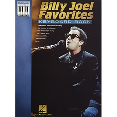 Hal Leonard Billy Joel Favorites Keyboard Book by Created by Billy Joel - Publicité Hal Leonard Billy Joel Favorites Keyboard Book by Created by Billy Joel - Publicité