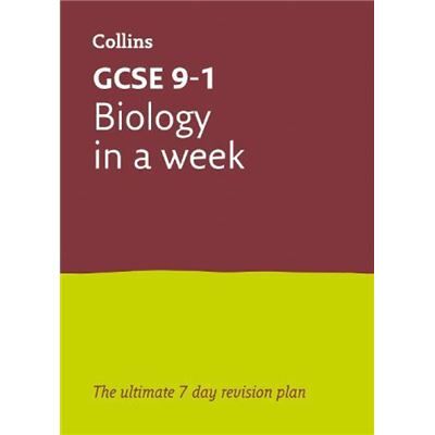 GCSE 91 Biology In A Week by Letts GCSE Paperback Book - Publicité GCSE 91 Biology In A Week by Letts GCSE Paperback Book - Publicité