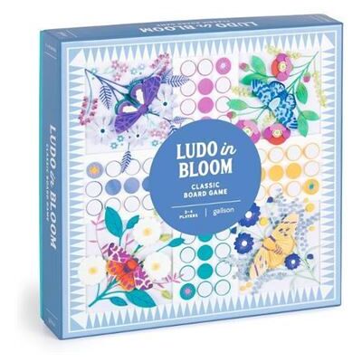 Ludo In Bloom Classic Board Game Set by Galison - Publicité Ludo In Bloom Classic Board Game Set by Galison - Publicité