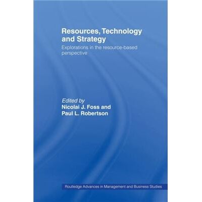 Routledge Resources Technology and Strategy by Nicolai Foss - Publicité Routledge Resources Technology and Strategy by Nicolai Foss - Publicité