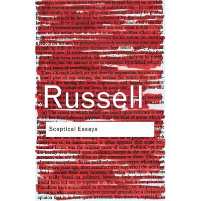 Sceptical Essays by Bertrand Russell Paperback Book - Publicité Sceptical Essays by Bertrand Russell Paperback Book - Publicité