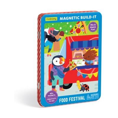 Galison Food Truck Festival Magnetic Play Set by Mudpuppy - Publicité Galison Food Truck Festival Magnetic Play Set by Mudpuppy - Publicité