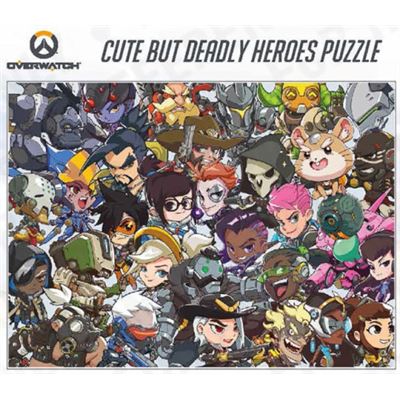 Overwatch Cute But Deadly Heroes Puzzle by Blizzard Entertainment - Publicité Overwatch Cute But Deadly Heroes Puzzle by Blizzard Entertainment - Publicité