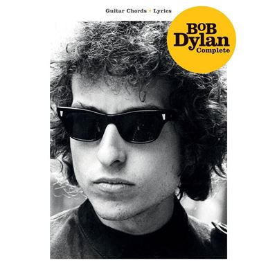 Hal Leonard Partition de Bob Dylan Compete Guitar Chords and Lyrics - Publicité Hal Leonard Partition de Bob Dylan Compete Guitar Chords and Lyrics - Publicité