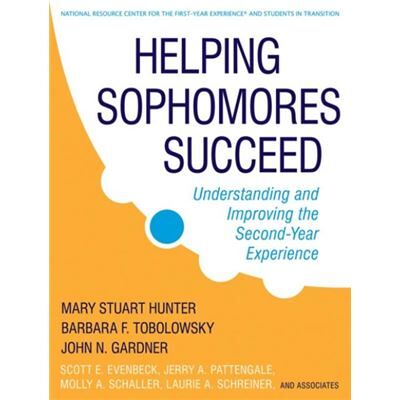 Jossey-Bass Inc Pub Helping Sophomores Succeed by Mary Stuart Hunter Hardcover Book - Publicité Jossey-Bass Inc Pub Helping Sophomores Succeed by Mary Stuart Hunter Hardcover Book - Publicité
