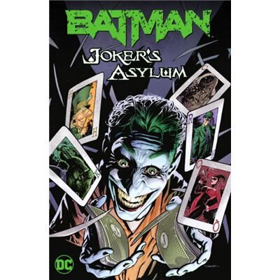 DC Comics Batman Jokers Asylum by Jason Pearson - Publicité DC Comics Batman Jokers Asylum by Jason Pearson - Publicité