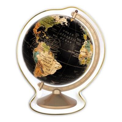 Vintage Globe Shaped Medium Porcelain Tray by Galison - Publicité Vintage Globe Shaped Medium Porcelain Tray by Galison - Publicité
