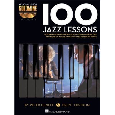 Hal Leonard 100 Jazz Lessons by Brent Edstrom - Publicité Hal Leonard 100 Jazz Lessons by Brent Edstrom - Publicité