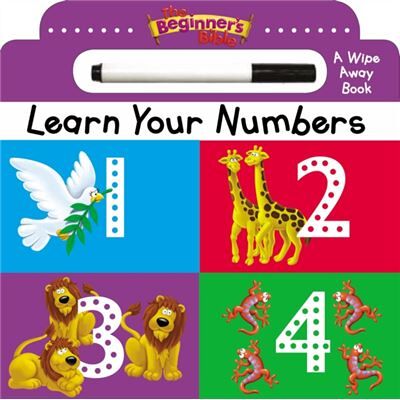 Zondervan The Beginners Bible Learn Your Numbers by The Beginners Bible - Publicité Zondervan The Beginners Bible Learn Your Numbers by The Beginners Bible - Publicité