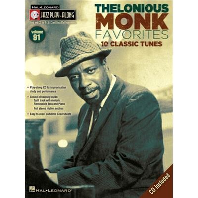 Hal Leonard Corp Jazz PlayAlong Volume 91 Thelonious Monk Favourites by Contributions by Don Sickler Created by Thelonious Monk - Publicité Hal Leonard Corp Jazz PlayAlong Volume 91 Thelonious Monk Favourites by Contributions by Don Sickler Created by Thelonious Monk - Publicité