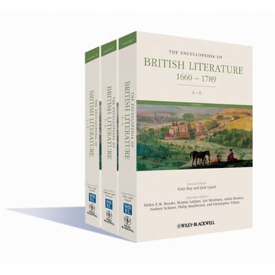 John Wiley and Sons Ltd The Encyclopedia of British Literature 3 Volume Set - Publicité John Wiley and Sons Ltd The Encyclopedia of British Literature 3 Volume Set - Publicité