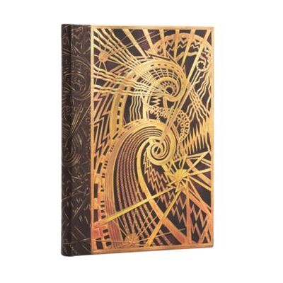 The Chanin Spiral New York Deco Midi Lined Hardcover Journal by Paperblanks - Publicité The Chanin Spiral New York Deco Midi Lined Hardcover Journal by Paperblanks - Publicité