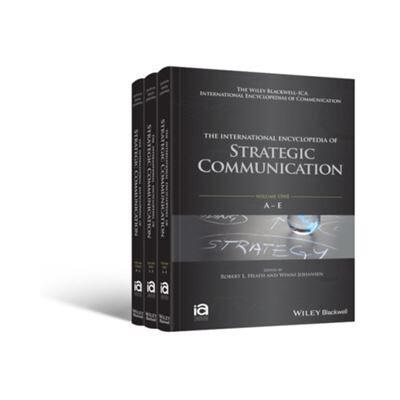 The International Encyclopedia of Strategic Communication 3 Volume Set - Publicité The International Encyclopedia of Strategic Communication 3 Volume Set - Publicité