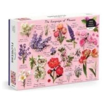 Language of Flowers 1000 Piece Puzzle by Galison - Publicité Language of Flowers 1000 Piece Puzzle by Galison - Publicité