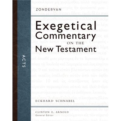 Zondervan Acts by Eckhard J. Schnabel - Publicité Zondervan Acts by Eckhard J. Schnabel - Publicité