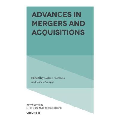 Inconnu Advances in Mergers and Acquisitions - Publicité Inconnu Advances in Mergers and Acquisitions - Publicité