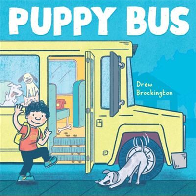 Abrams Puppy Bus by Drew Brockington - Publicité Abrams Puppy Bus by Drew Brockington - Publicité