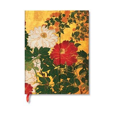 Natsu Rinpa Florals Ultra Unlined Hardback Journal Wrap Closure by Paperblanks - Publicité Natsu Rinpa Florals Ultra Unlined Hardback Journal Wrap Closure by Paperblanks - Publicité