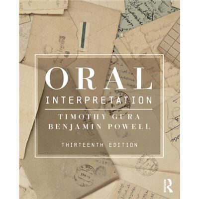 Inconnu Oral Interpretation by Benjamin Powell - Publicité Inconnu Oral Interpretation by Benjamin Powell - Publicité