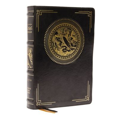 Zondervan NRSVCE Illustrated Catholic Bible Leathersoft Black Comfort Print by Catholic Bible Press - Publicité Zondervan NRSVCE Illustrated Catholic Bible Leathersoft Black Comfort Print by Catholic Bible Press - Publicité