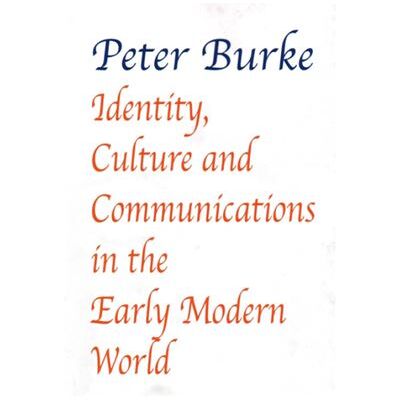 Inconnu Identity Culture Communications in the Early Modern World by Peter Burke - Publicité Inconnu Identity Culture Communications in the Early Modern World by Peter Burke - Publicité