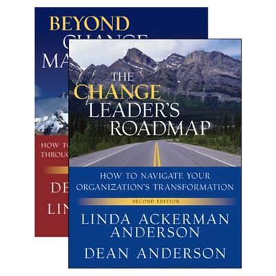 The Change Leaders Roadmap Beyond Change Management Two Book Set by Dean Anderson - Publicité The Change Leaders Roadmap Beyond Change Management Two Book Set by Dean Anderson - Publicité