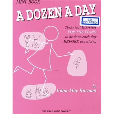 Hal Leonard A Dozen a Day Mini Book BookAudio by Edna Mae Burnam - Publicité Hal Leonard A Dozen a Day Mini Book BookAudio by Edna Mae Burnam - Publicité