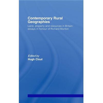 Routledge Contemporary Rural Geographies by Hugh Clout - Publicité Routledge Contemporary Rural Geographies by Hugh Clout - Publicité