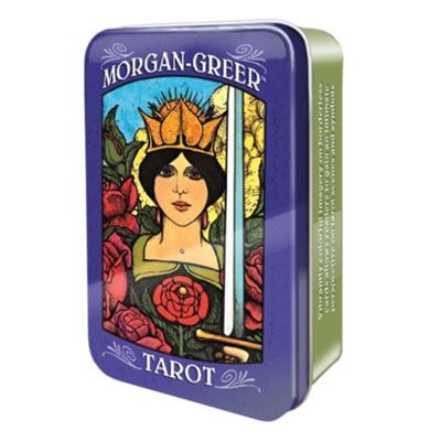 Inconnu MorganGreer Tarot in a Tin by Lloyd Morgan - Publicité Inconnu MorganGreer Tarot in a Tin by Lloyd Morgan - Publicité