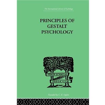 Principles Of Gestalt Psychology by K. Koffka Hardcover Book - Publicité Principles Of Gestalt Psychology by K. Koffka Hardcover Book - Publicité