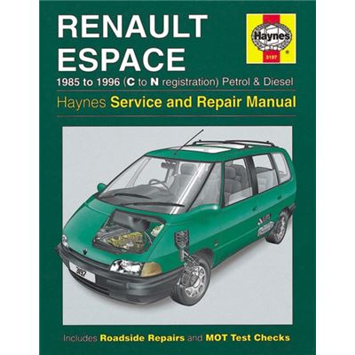 Renault Espace Petrol Diesel 85 96 C To N by Haynes Publishing - Publicité Renault Espace Petrol Diesel 85 96 C To N by Haynes Publishing - Publicité