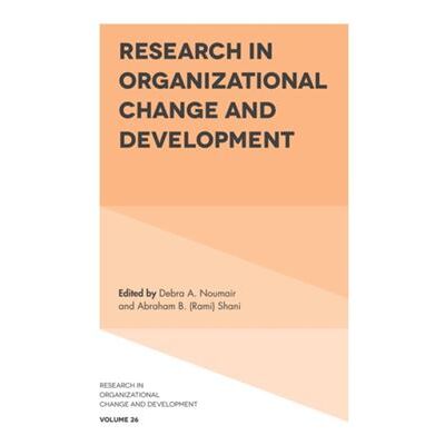 Research in Organizational Change and Development - Publicité Research in Organizational Change and Development - Publicité