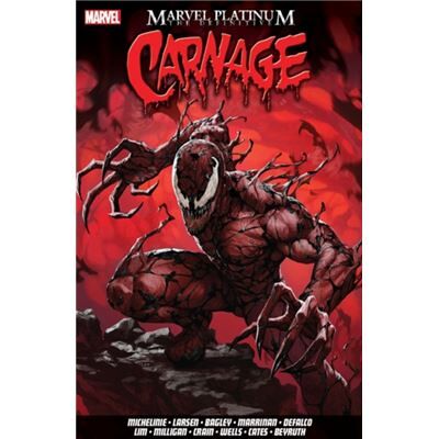 Panini Publishing Ltd Marvel Platinum The Definitive Carnage by Various - Publicité Panini Publishing Ltd Marvel Platinum The Definitive Carnage by Various - Publicité