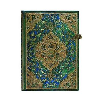 Turquoise Chronicles Midi Lined Hardcover Journal by Paperblanks - Publicité Turquoise Chronicles Midi Lined Hardcover Journal by Paperblanks - Publicité