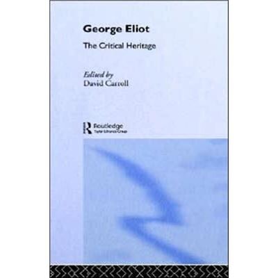 George Eliot by Edited by David Carroll Hardcover Book - Publicité George Eliot by Edited by David Carroll Hardcover Book - Publicité