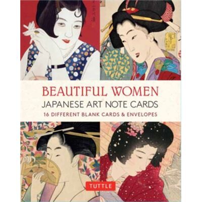 Tuttle Publishing Beautiful Women in Japanese Art 16 Note Cards - Publicité Tuttle Publishing Beautiful Women in Japanese Art 16 Note Cards - Publicité