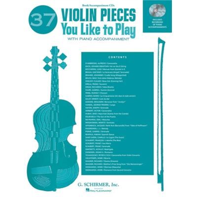 37 Violin Pieces You Like to Play by Hal Leonard Publishing Corporation - Publicité 37 Violin Pieces You Like to Play by Hal Leonard Publishing Corporation - Publicité