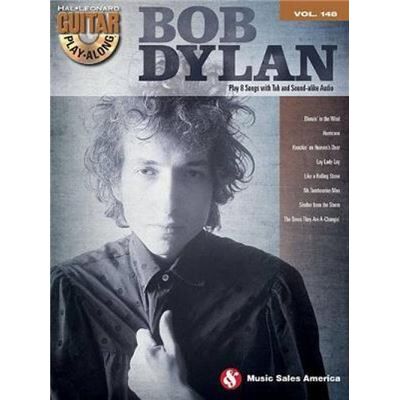 Hal Leonard Bob Dylan Guitar PlayAlong Volume 148 by Created by Bob Dylan - Publicité Hal Leonard Bob Dylan Guitar PlayAlong Volume 148 by Created by Bob Dylan - Publicité
