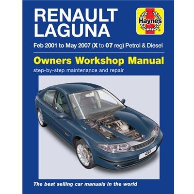 Inconnu Renault Laguna Petrol Diesel Owners Workshop Man by Haynes Publishing - Publicité Inconnu Renault Laguna Petrol Diesel Owners Workshop Man by Haynes Publishing - Publicité