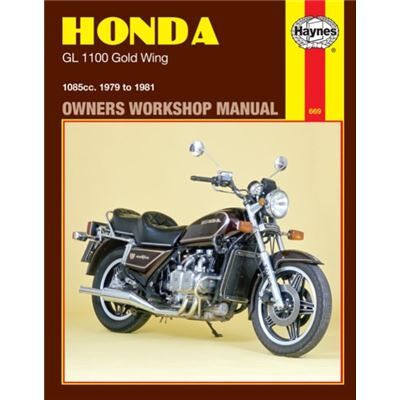 Haynes Pubns Honda GL1100 Gold Wing 79 81 by Haynes Publishing - Publicité Haynes Pubns Honda GL1100 Gold Wing 79 81 by Haynes Publishing - Publicité
