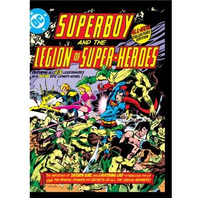 DC Comics Superboy and the Legion of SuperHeroes by Mike Grell - Publicité DC Comics Superboy and the Legion of SuperHeroes by Mike Grell - Publicité