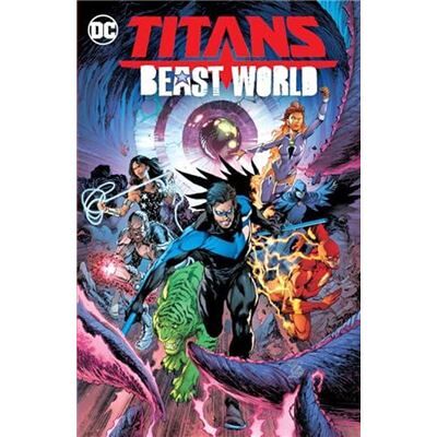 Titans Beast World - Ivan Reis - DC Comics - Livre en Anglais - Paperback - Publicité Titans Beast World - Ivan Reis - DC Comics - Livre en Anglais - Paperback - Publicité