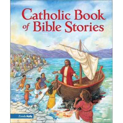 Zondervan Catholic Book of Bible Stories by Laurie Lazzaro Knowlton - Publicité Zondervan Catholic Book of Bible Stories by Laurie Lazzaro Knowlton - Publicité